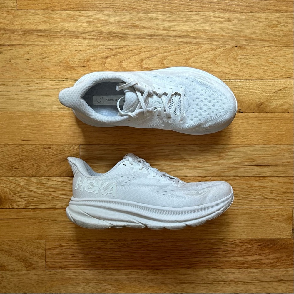 Hoka White Women's Sneakers